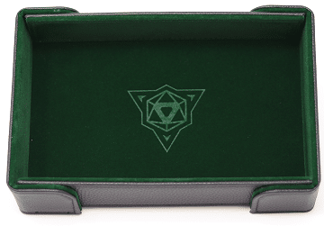 Die Hard Green Magnetic Rectangular Dice Tray image 0